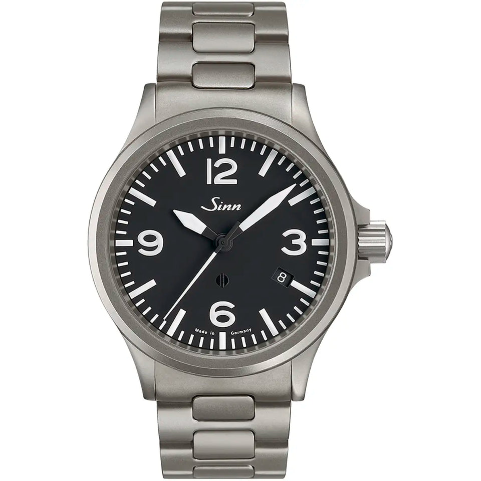 Sinn Men's 856 TEGIMENTED H-Link 40mm Automatic Watch