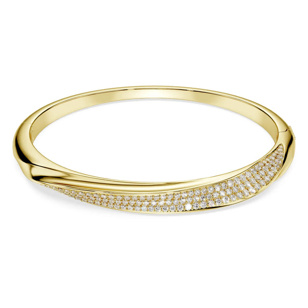 Swarovski Classica 18ct Gold Finish Bangle