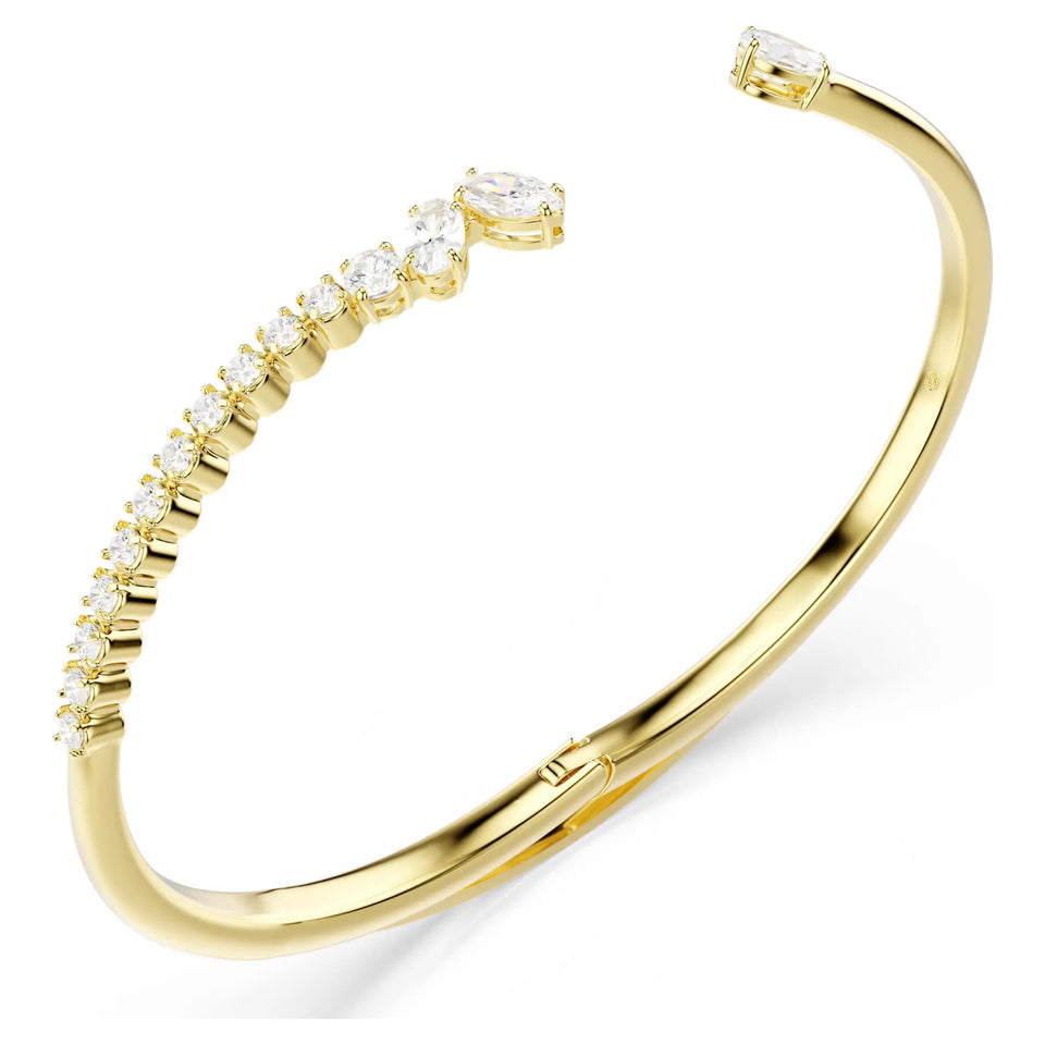 Swarovski Mesmera 18ct Gold Finish Bangle