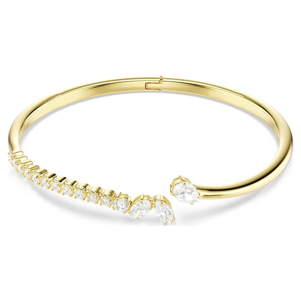 Swarovski Mesmera 18ct Gold Finish Bangle