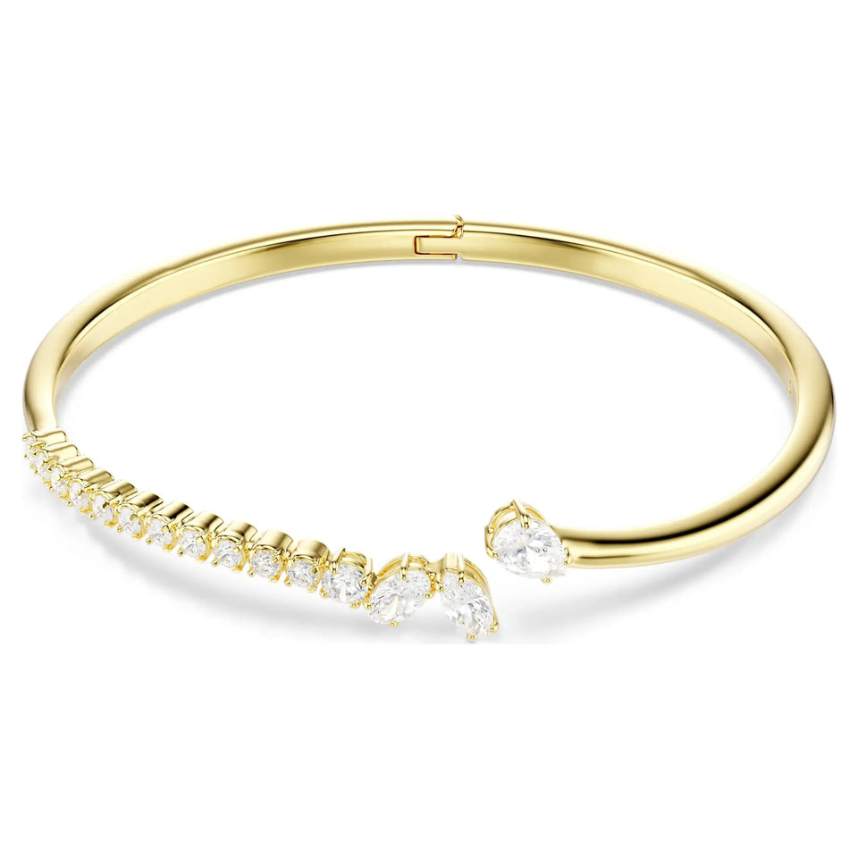 Swarovski Mesmera 18ct Gold Finish Bangle