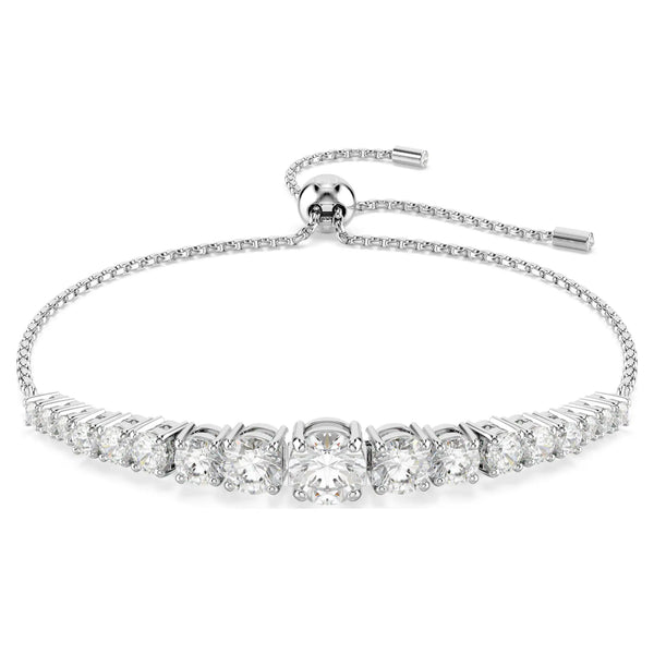 Swarovski Matrix Round Cut Stones Adjustable Bracelet