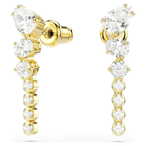 Swarovski Mesmera 18ct Gold Finish Earring Drops