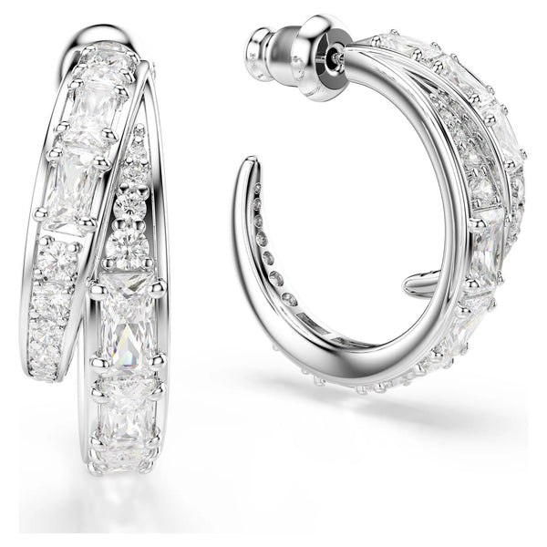 Swarovski Vienna Double Hoop Earrings
