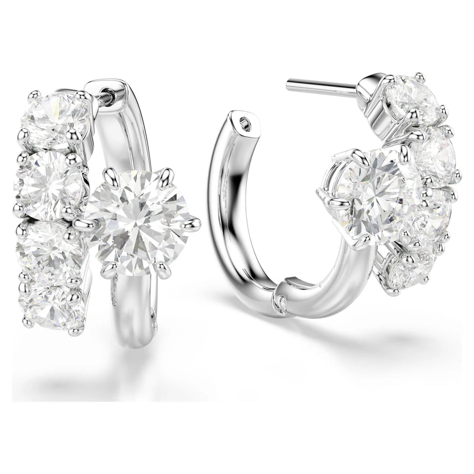 Swarovski Matrix Wrap Around Hoops
