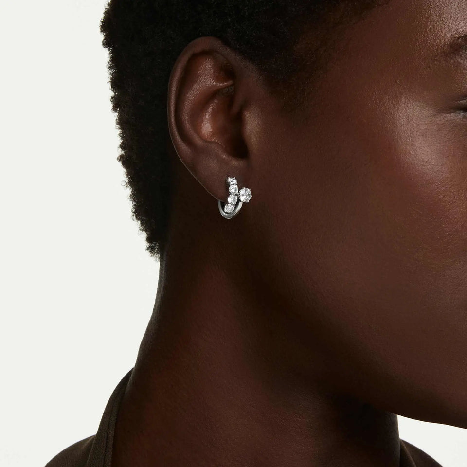 Swarovski Matrix Wrap Around Hoops