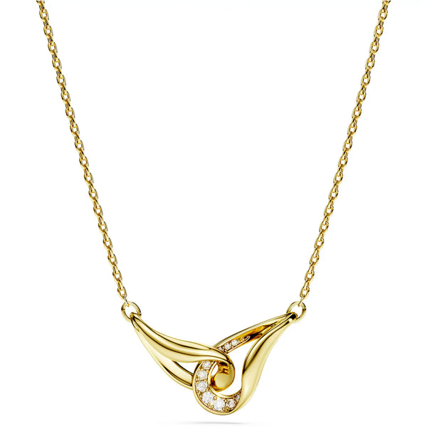 Swarovski Classica 18ct Gold Finish Interlocking Necklace