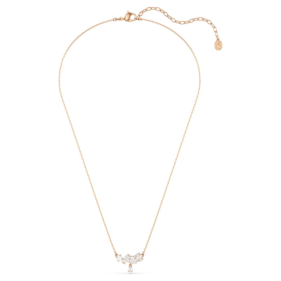Swarovski Mesmera 18ct Rose Gold Finish Mixed Cuts Necklace