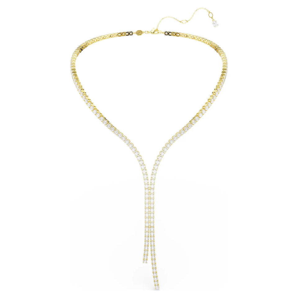Swarovski Matrix 18ct Gold Finish 'Y' Necklace