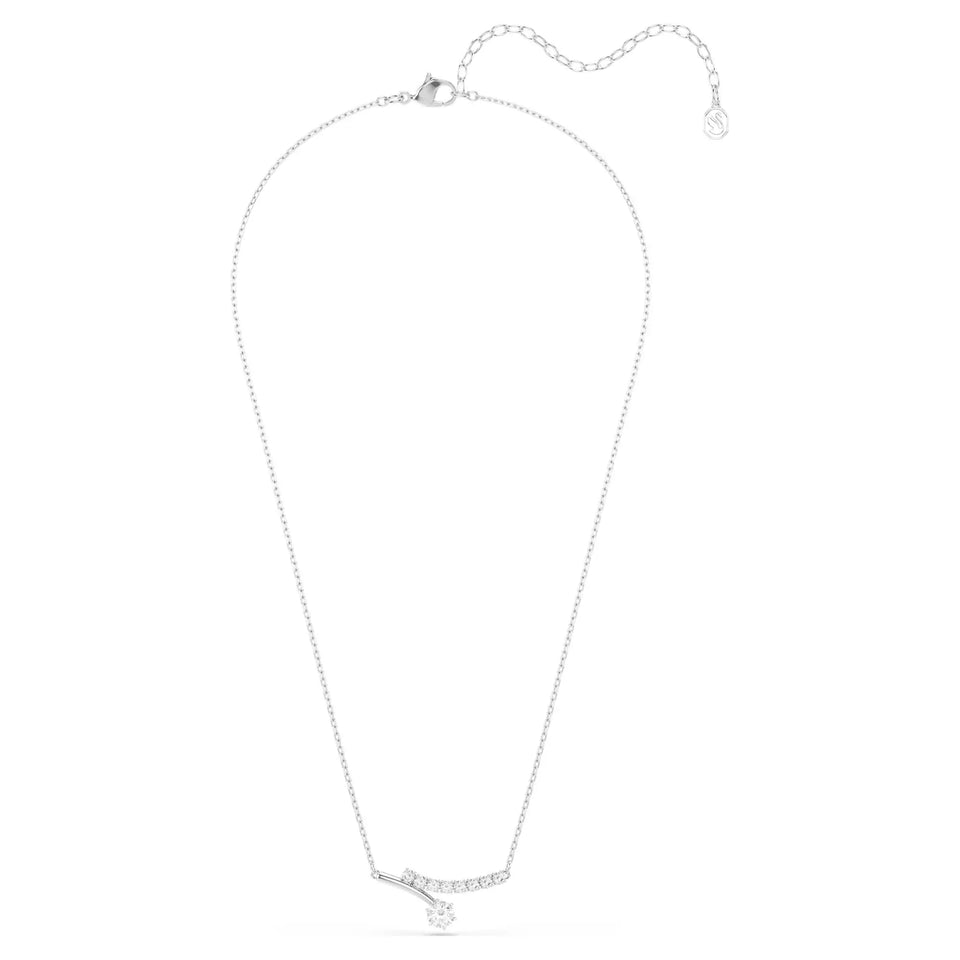 Swarovski Matrix Rhodium Plated Necklace