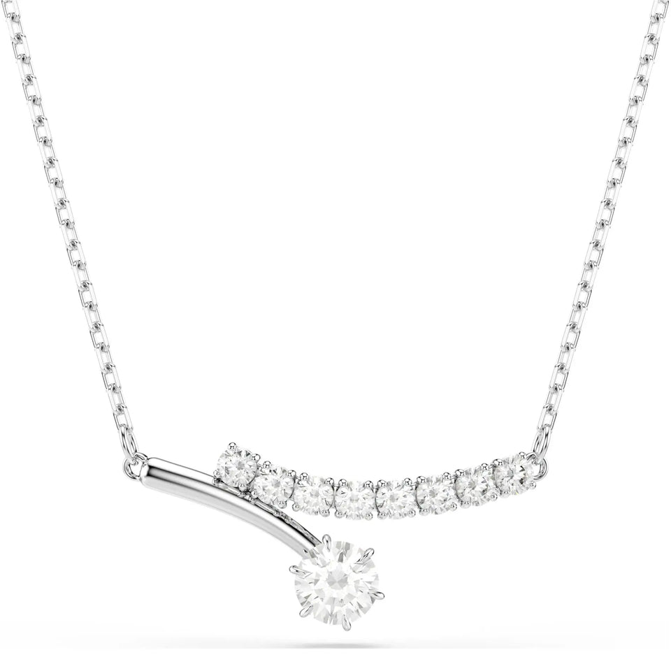 Swarovski Matrix Rhodium Plated Necklace