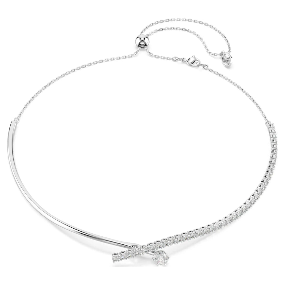 Swarovski Matrix Cross Over Necklace