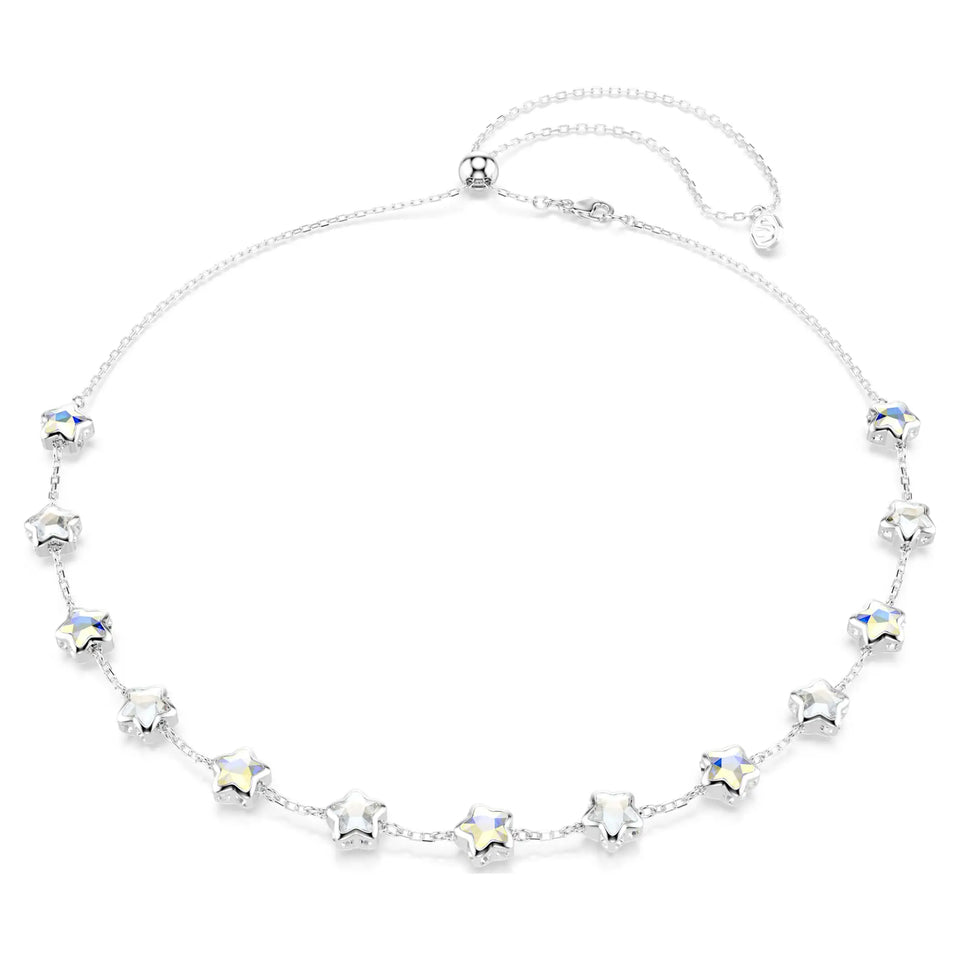 Swarovski Chroma Stone Set Stars Choker Necklace
