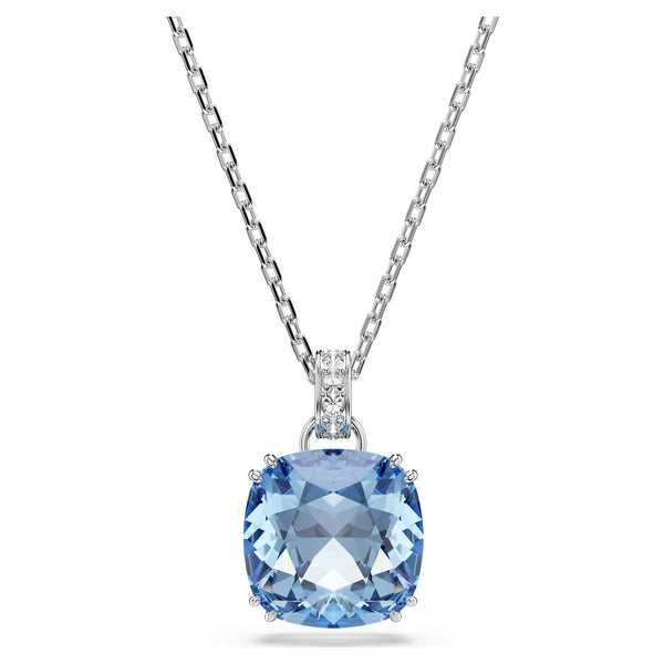 Swarovski Millenia Blue Cushion Cut Necklace