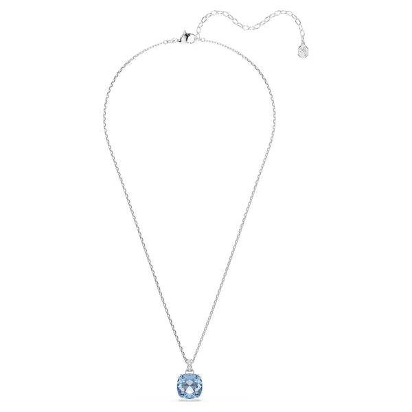 Swarovski Millenia Blue Cushion Cut Necklace