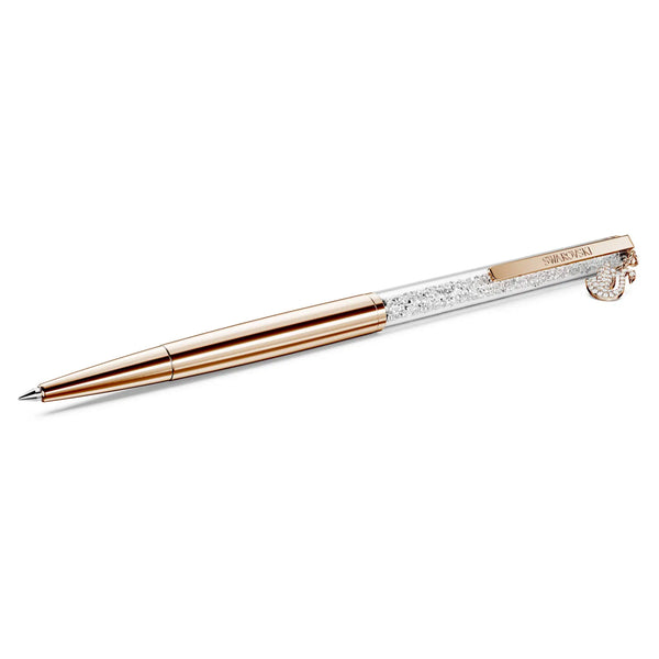 Swarovski Crystalline Rose Gold Swan Ballpoint Pen