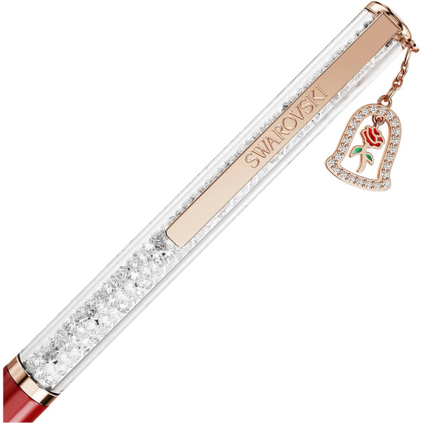 Swarovski Crystalline Beauty & The Beast Inspired Red Ballpoint Pen
