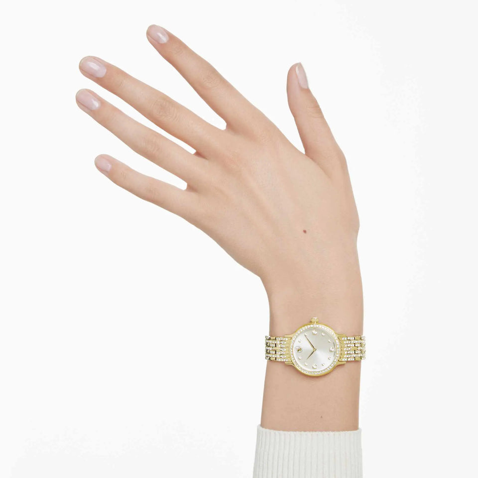 Swarovski Ladies Imber Gold Tone Stone Set Watch