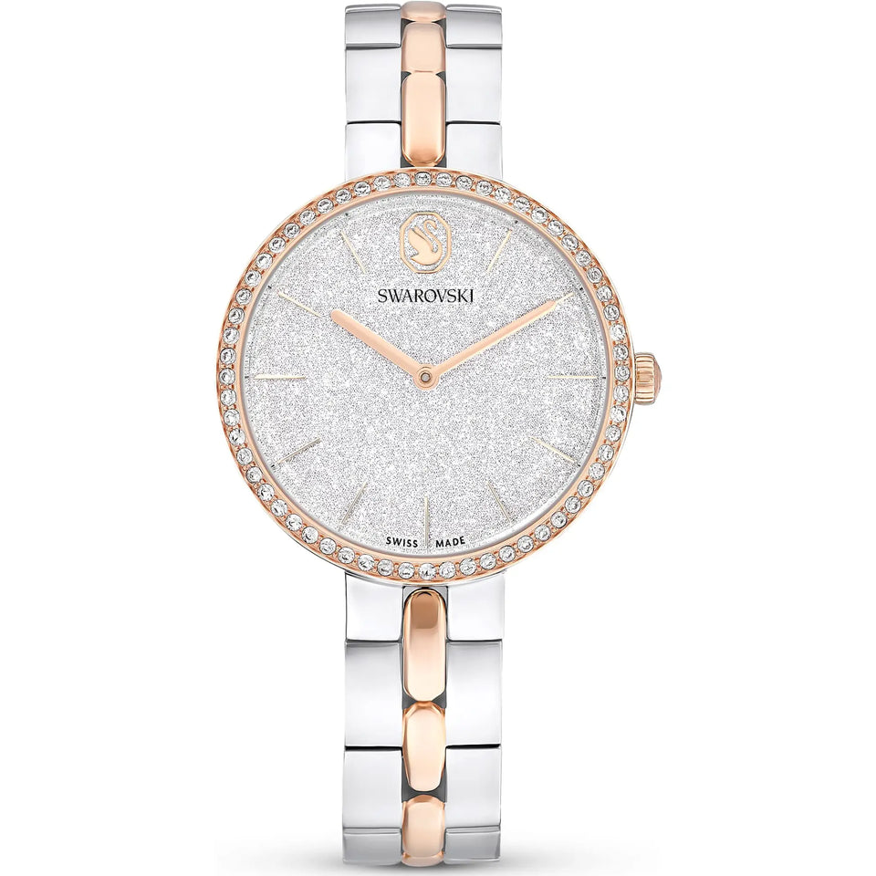 Swarovski Ladies Cosmopolitan Mixed Metal Stone Set Watch