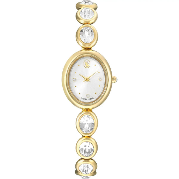 Swarovski Ladies Imber Gold Tone Finish Oval Stone Watch