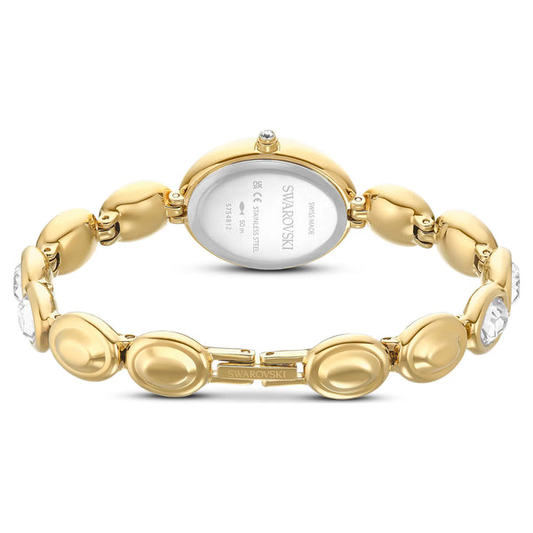 Swarovski Ladies Imber Gold Tone Finish Oval Stone Watch