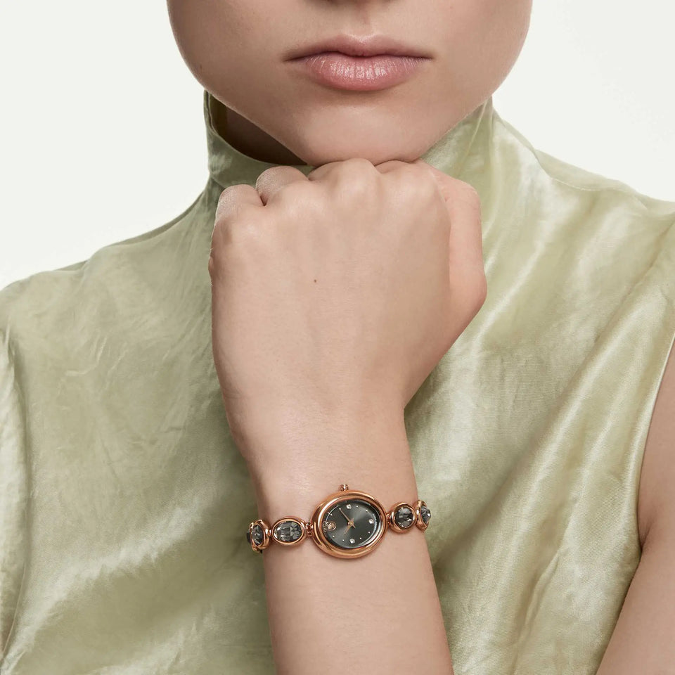 Swarovski Ladies Imber Oval Rose Gold Watch
