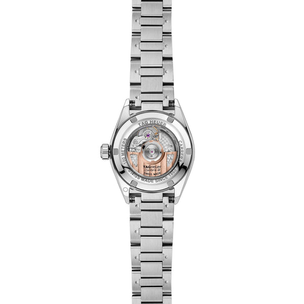 TAG Heuer Ladies Carrera Automatic 29mm Pink Diamond Set Watch