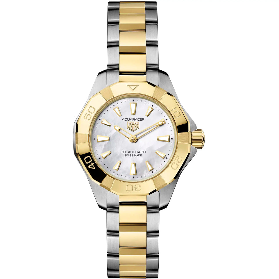 TAG Heuer Ladies Aquaracer Professional 100 28mm Solargraph Watch