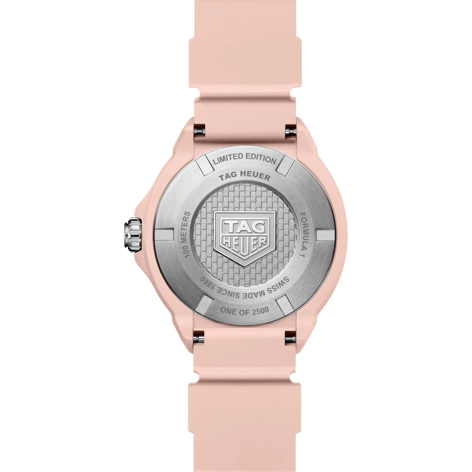 TAG Heuer Limited Edition FORMULA 1 Solargraph 38mm Pink Watch