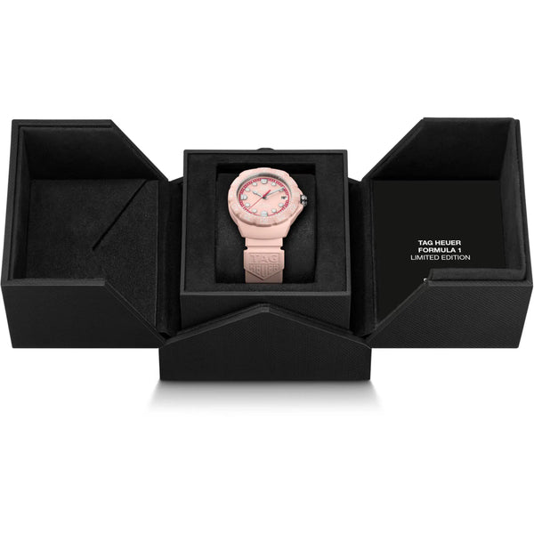 TAG Heuer Limited Edition FORMULA 1 Solargraph 38mm Pink Watch