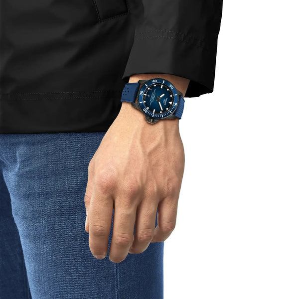 Tissot Men's Seastar 2000 44mm Blue Watch