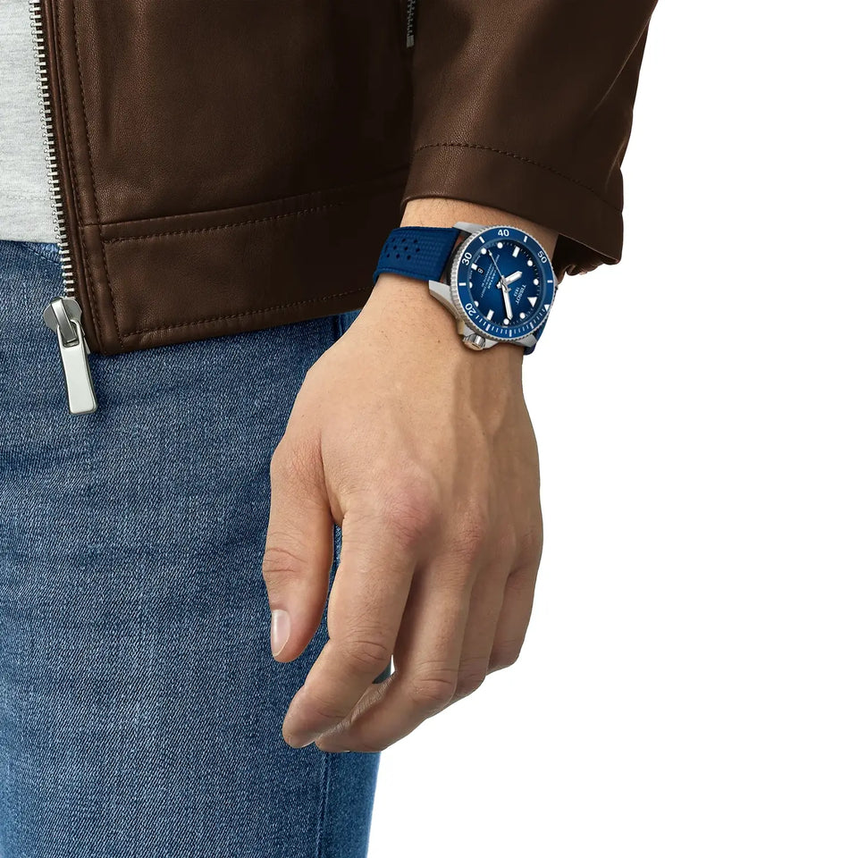 Tissot Men's Seastar 1000 Powermatic 80 Blue Watch