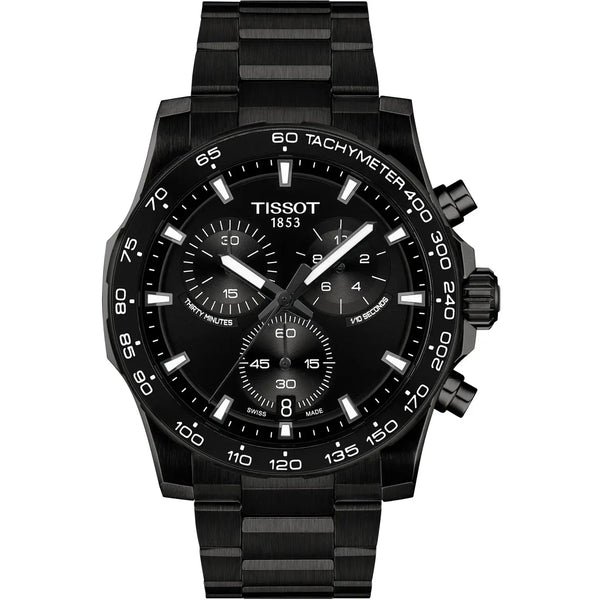 Tissot Men's Supersport Chronograph 42mm All Black Watch