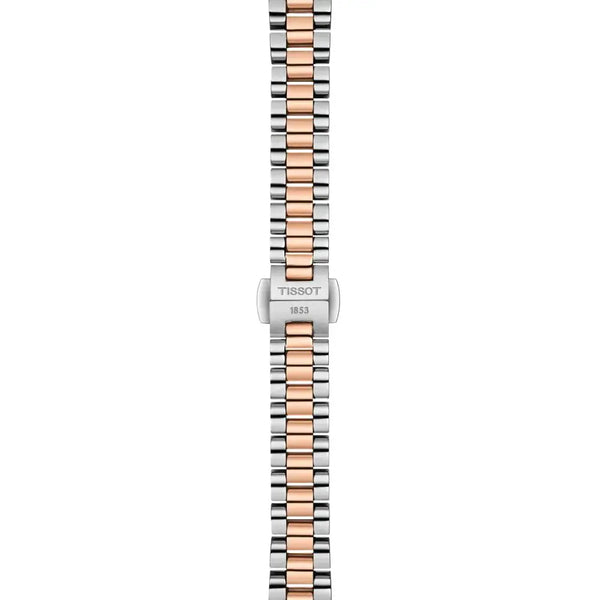 Tissot Ladies Desir 28mm Two Tone Rose Diamond Set Watch