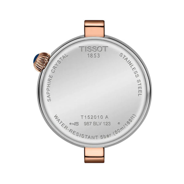 Tissot Ladies Desir 28mm Two Tone Rose Diamond Set Watch