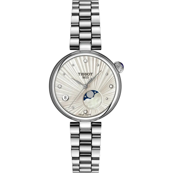 Tissot Ladies Desir 29.6mm Diamond Set Moonphase Quartz Watch