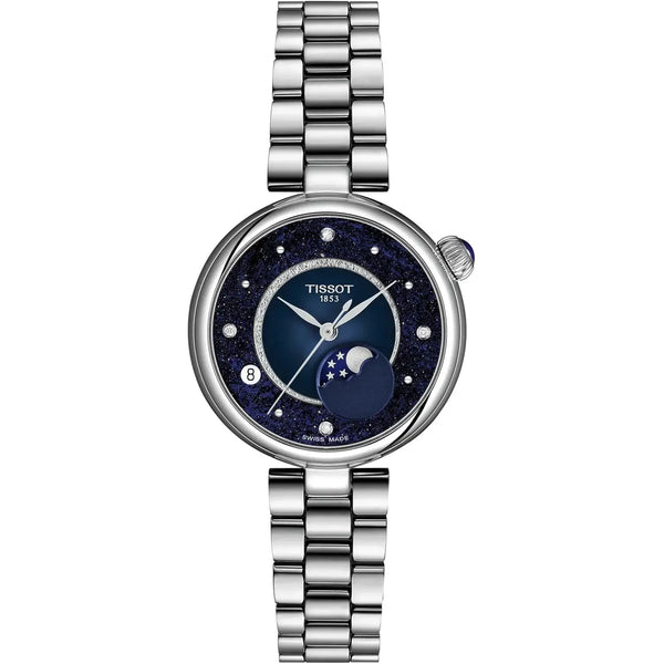 Tissot Ladies Desir 29.6mm Diamond Set Moonphase Watch