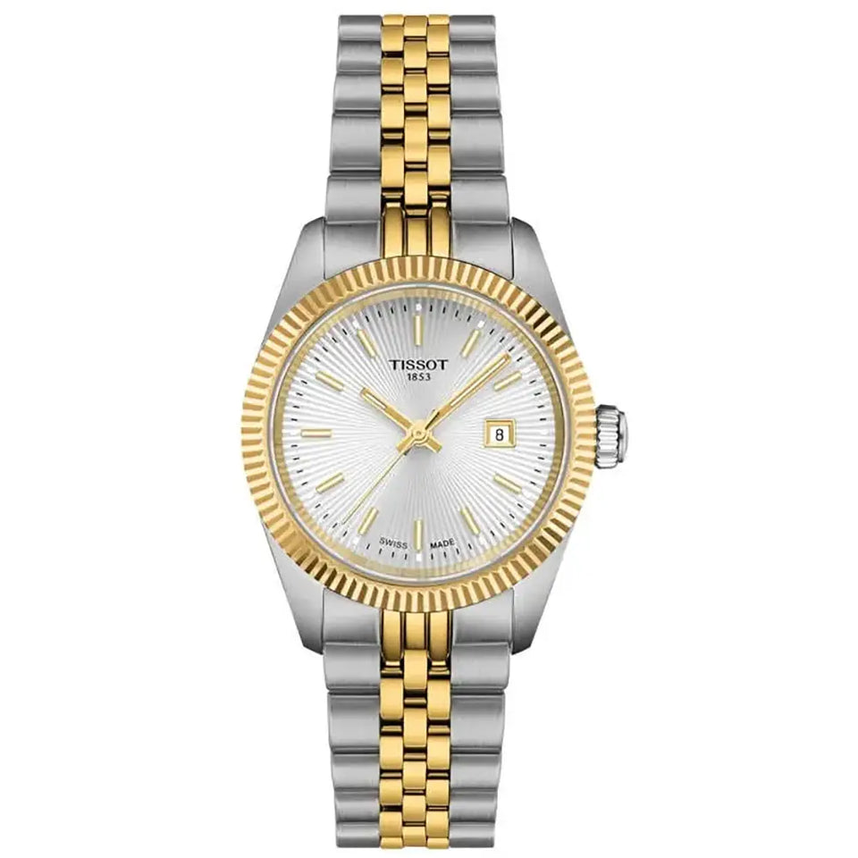 Tissot Ladies Ballade 30mm Two Tone Quartz Watch