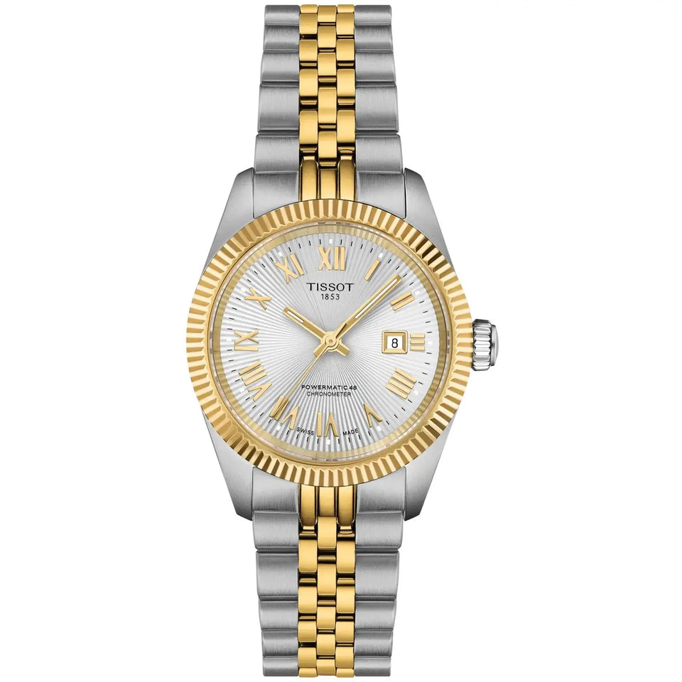 Tissot Ladies Ballade Two Tone 30mm COSC Certified Watch
