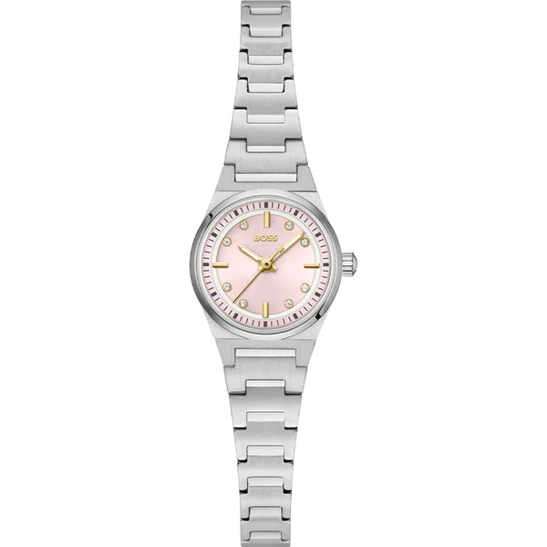 BOSS Ladies Candor Gracey Pink Dial Bracelet Watch