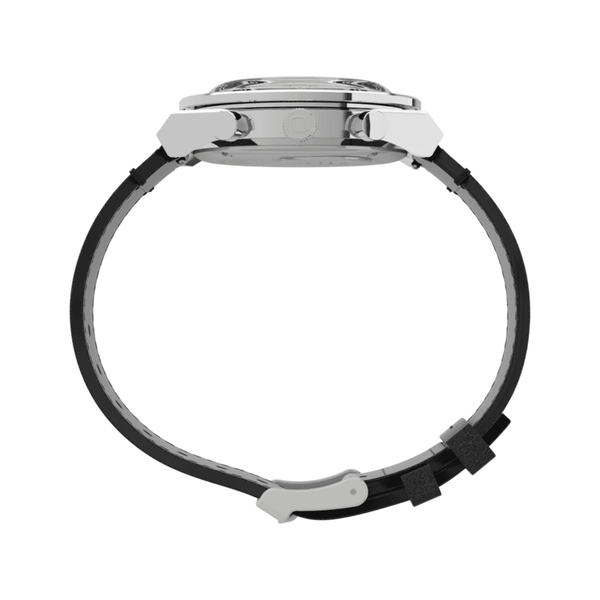 Timex Q Timex Chronograph 40mm Leather Strap Watch