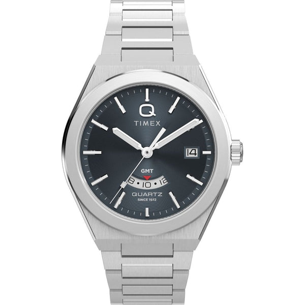 Timex Q Timex Continental GMT Black Dial 39mm Watch