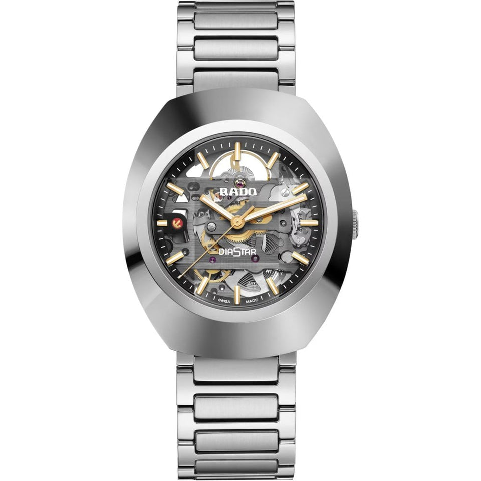 RADO DIASTAR 38mm Original Skeleton Automatic Watch