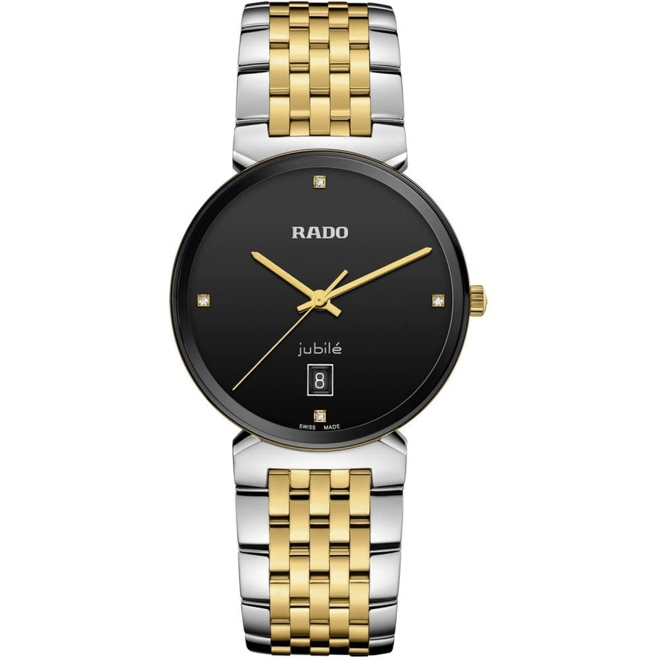 RADO FLORENCE Classic Diamonds 38mm Watch | Black Dial