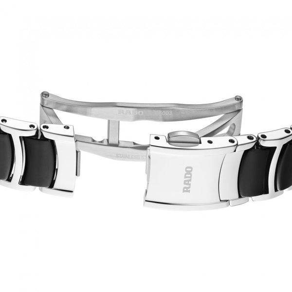 RADO Ladies CENTRIX Black & Silver 30.5mm Quartz Watch