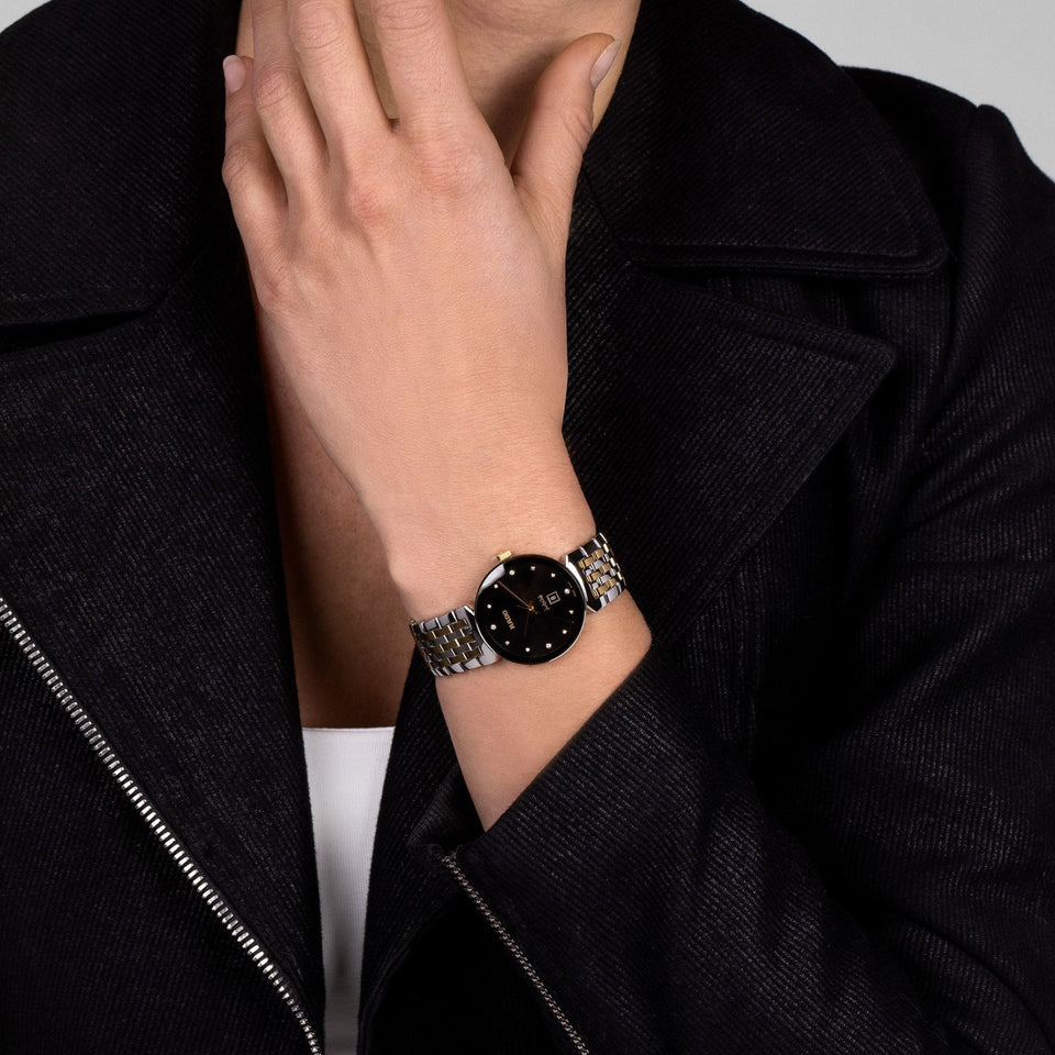RADO Ladies FLORENCE 30mm Two Tone Diamonds Watch
