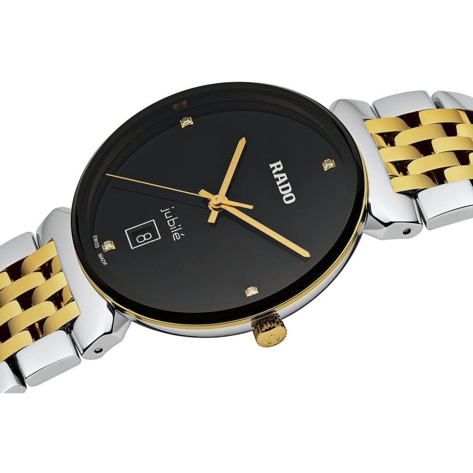 RADO Ladies FLORENCE Classic Diamonds 30mm Watch | Black Dial