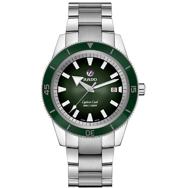 RADO Men's CAPTAIN COOK Automatic 42mm Watch | Green