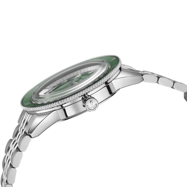 RADO Men's CAPTAIN COOK Automatic 5-Link 42mm Watch | Green