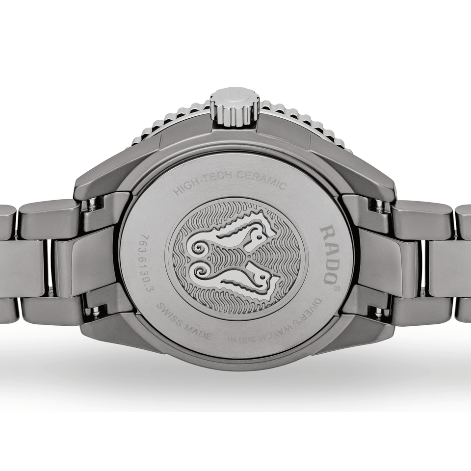 RADO Men's CAPTAIN COOK High-Tech Ceramic 43mm Divers Watch